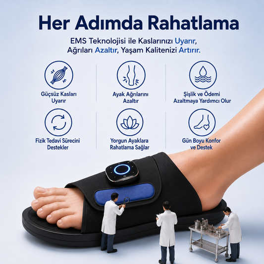 Melvina™ EMS Ayak Masaj Terliği